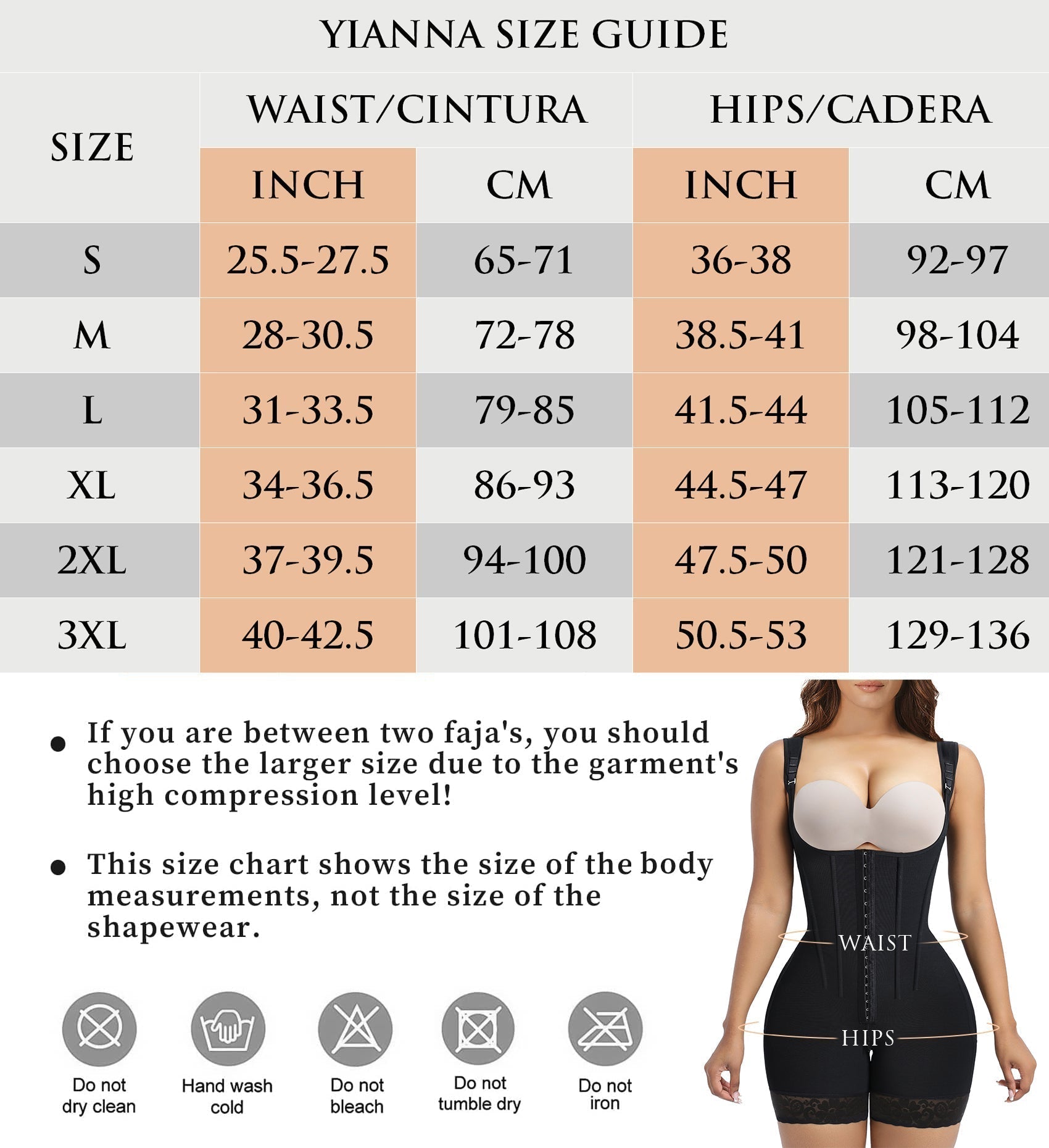 YIANNA Fajas Colombianas Moldeadoras Shapewear Tummy Control Body Shaper Postpartum Butt Lift Compression Garment with Steel Bones